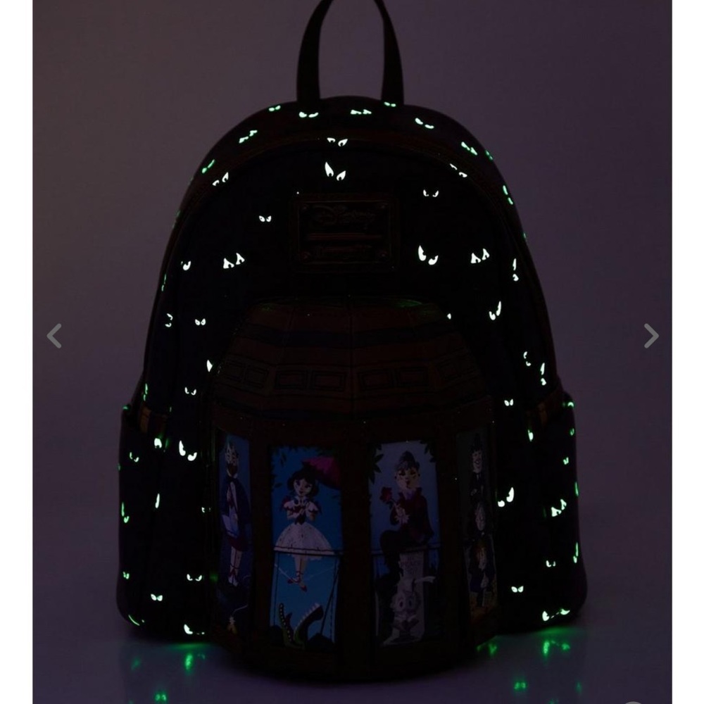Loungefly Disney The Haunted Mansion Stretching Room Portraits Mini Backpack - Picture 2 of 10
